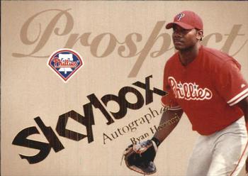 2004 SkyBox Autographics #89 Ryan Howard Front