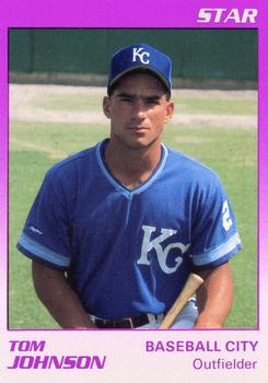 1989 Star Baseball City Royals #11 Tom Johnson Front