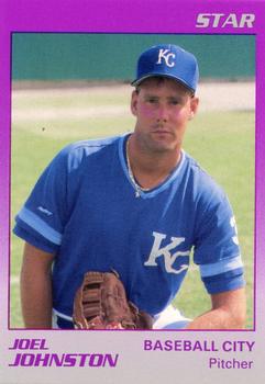 1989 Star Baseball City Royals #12 Joel Johnston Front