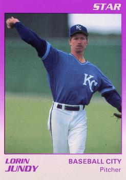 1989 Star Baseball City Royals #13 Lorin Jundy Front