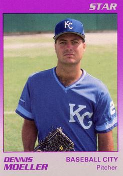 1989 Star Baseball City Royals #17 Dennis Moeller Front