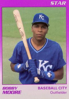 1989 Star Baseball City Royals #18 Bobby Moore Front