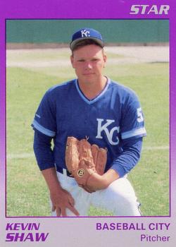 1989 Star Baseball City Royals #8 Kevin Shaw Front