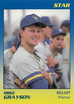 1989 Star Beloit Brewers I #7 Mike Grayson Front