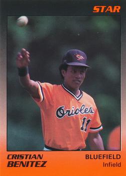 1989 Star Bluefield Orioles #5 Christian Benitez Front