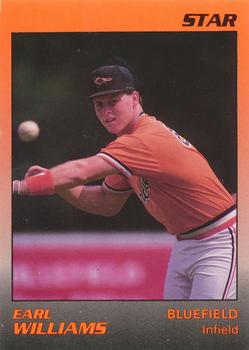 1989 Star Bluefield Orioles #29 Earl Williams Front