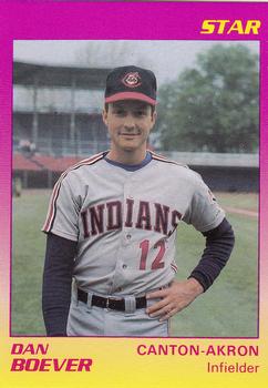 1989 Star Canton-Akron Indians #3 Dan Boever Front