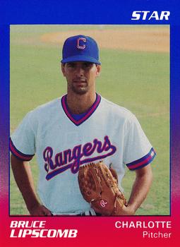 1989 Star Charlotte Rangers #13 Bruce Lipscomb Front