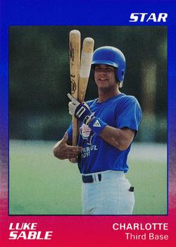 1989 Star Charlotte Rangers #21 Luke Sable Front