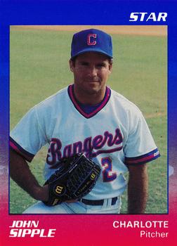 1989 Star Charlotte Rangers #24 John Sipple Front