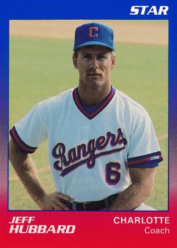 1989 Star Charlotte Rangers #28 Jeff Hubbard Front