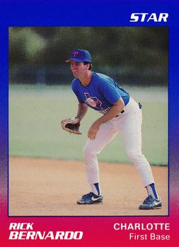 1989 Star Charlotte Rangers #2 Rick Bernardo Front