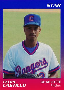 1989 Star Charlotte Rangers #6 Felipe Castillo Front