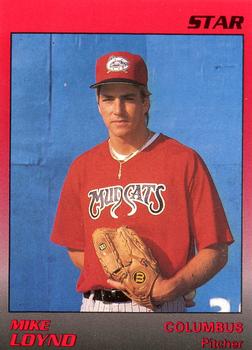 1989 Star Columbus Mudcats #16 Mike Loynd Front