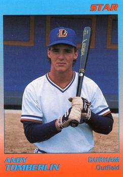 1989 Star Durham Bulls I #23 Andy Tomberlin Front