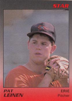 1989 Star Erie Orioles #11 Pat Leinen Front