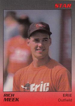 1989 Star Erie Orioles #12 Rich Meek Front