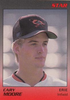 1989 Star Erie Orioles #14 Cary Moore Front