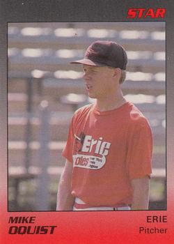 1989 Star Erie Orioles #16 Mike Oquist Front