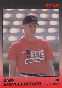1989 Star Erie Orioles #24 Gary Shingledecker Front