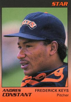 1989 Star Frederick Keys #3 Andres Constant Front