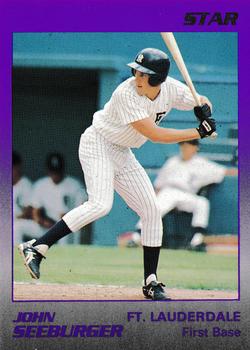 1989 Star Ft. Lauderdale Yankees #25 John Seeburger Front