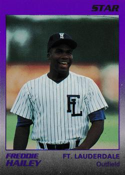 1989 Star Ft. Lauderdale Yankees #8 Freddie Hailey Front