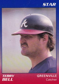 1989 Star Greenville Braves #4 Terry Bell Front