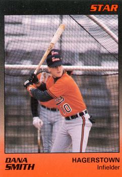 1989 Star Hagerstown Suns #18 Dana Smith Front
