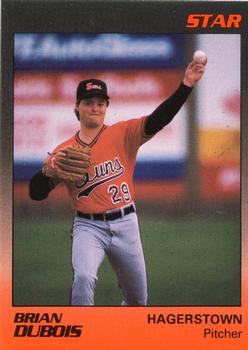 1989 Star Hagerstown Suns #5 Brian DuBois Front