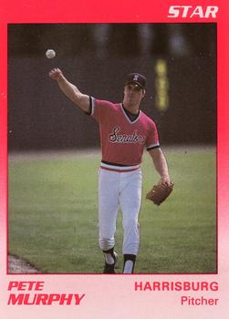 1989 Star Harrisburg Senators #10 Pete Murphy Front