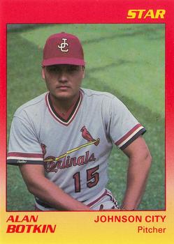 1989 Star Johnson City Cardinals #3 Alan Botkin Front