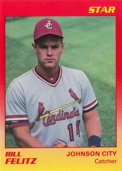 1989 Star Johnson City Cardinals #12 Bill Fielitz Front