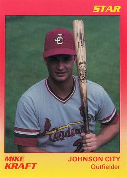 1989 Star Johnson City Cardinals #15 Mike Kraft Front