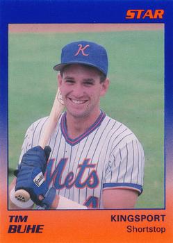 1989 Star Kingsport Mets #2 Tim Buhe Front