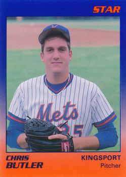 1989 Star Kingsport Mets #3 Chris Butler Front