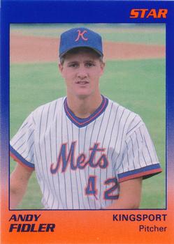 1989 Star Kingsport Mets #9 Andy Fidler Front
