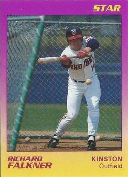 1989 Star Kinston Indians #7 Richard Falkner Front