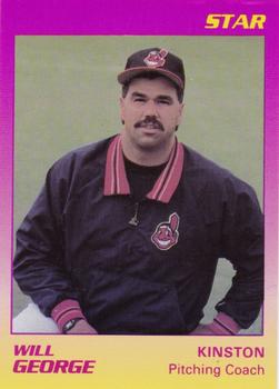 1989 Star Kinston Indians #27 Will George Front