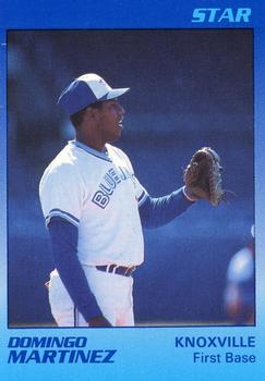 1989 Star Knoxville Blue Jays #12 Domingo Martinez Front