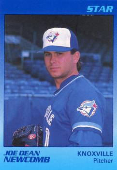 1989 Star Knoxville Blue Jays #15 Joe Dean Newcomb Front