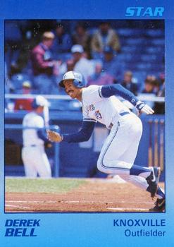 1989 Star Knoxville Blue Jays #1 Derek Bell Front