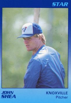 1989 Star Knoxville Blue Jays #20 John Shea Front