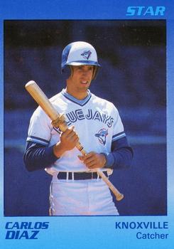 1989 Star Knoxville Blue Jays #2 Carlos Diaz Front