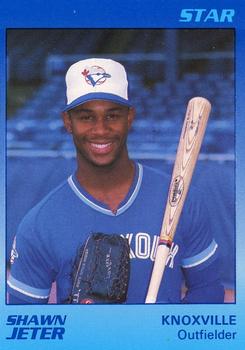 1989 Star Knoxville Blue Jays #8 Shawn Jeter Front