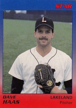1989 Star Lakeland Tigers #7 Dave Haas Front