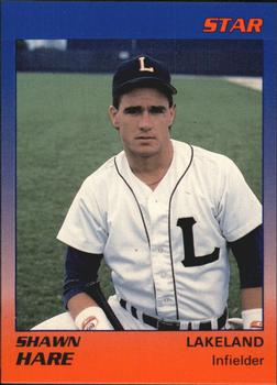 1989 Star Lakeland Tigers #8 Shawn Hare Front
