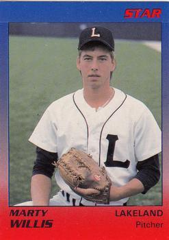 1989 Star Lakeland Tigers #25 Marty Willis Front