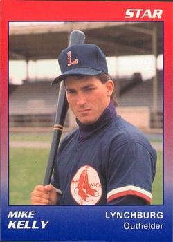 1989 Star Lynchburg Red Sox #11 Mike Kelly Front