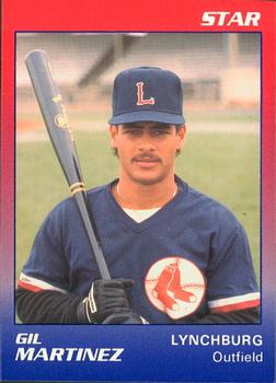 1989 Star Lynchburg Red Sox #13 Gil Martinez Front